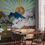  Foto tapeta - Morning in the Mountains 343x256 Samoljepljiva | shoptok.hr