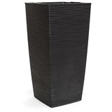 Miškone Plastik Aurora Saksija, 36x36x70, Antracit | Eponuda.com
