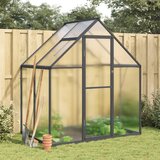 vidaXL Staklenik s okvirom antracit 169 x 114 x 195 cm aluminijski cijene