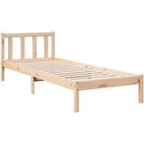  Dugi okvir kreveta bez madraca bijeli 100x210 cm od borovine | Eponuda.com