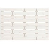  Zidno uzglavlje bijelo 81x3x63 cm od masivne borovine | shoptok.hr