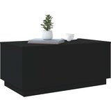 Stolić za kavu s LED svjetlima crni 90 x 50 x 40 cm | Eponuda.ba
