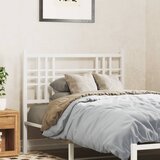 Maison Chic kovinsko posteljno vzglavje - vzglavna omarica - nočna omarica belo 107 cm, (21704548) | Shoptok.si