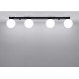  Sollux SL.1154 - Plafonsko svetlo YOLI 4xG9/12W/230V crna | Eponuda.com