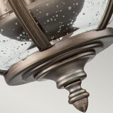 Elstead Lighting Elstead Kichler Halleron Zunanja stenska svetilka, polirana bronasta, IP44, (22100038) | Shoptok.si