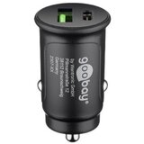 Goobay Dual-USB Auto Fast Charger USB-C avtomobilski polnilnik, črn | Shoptok.si