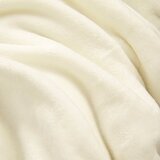Douceur d intérieur Kremno bela odeja iz mikroflanele 220x240 cm Flanou – | Shoptok.si