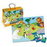 Puzzle velike podne na životinje, 35 komada Divlje životinje Cene