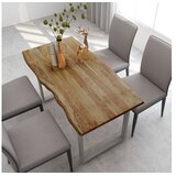  Jedilna miza 140x70x76 cm trakacijev les | Shoptok.si