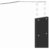  Okvir za krevet Crna 150 x 200 cm Inženjersko Drvo - Crna 150 x 200 cm | shoptok.hr