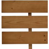  Posteljni okvir medeno rjav iz trdne borovine 140x200 cm, (20606536) | Shoptok.si