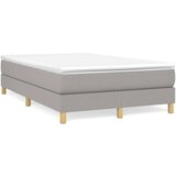  Za krevet s oprugama svjetlosivi 120 x 200 cm od tkanine | shoptok.hr