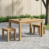  Stolić za kavu Bijela 50 x 68,5 x 36 cm Čvrsto drvo akacije | shoptok.hr