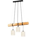  Spot-Light 68869351 - Visilica na sajli TRENO 3xE27/25W/230V borovina | Eponuda.com