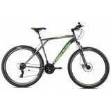 Bicikl capriolo mtb adrenalin 29''/21HT sivo-zelena 21