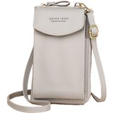INF Torba za telefon iz PU usnja - elegantna in prostorna denarnica čez ramo Grey, (21538950) Cene