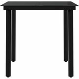  5-dijelni vrtni blagovaonski set crni | shoptok.hr