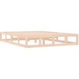  Okvir za krevet 140 x 200 cm od masivnog drva | shoptok.hr