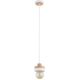  Visilica na sajli LARSO 1xE27/15W/230V bela/bež | Eponuda.com