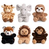 Pliš Animal Snugglie Safari – mekani anci za djecu Žirafa | shoptok.hr