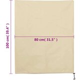  Prevleka za rastline iz flisa z vrvico 8 kosi 70 g/m² 0,8x1 m | Shoptok.si