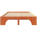 Krevetna konstrukcija Vosak smeđa 140 x 190 cm | shoptok.hr