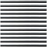  Držač četke za vrata 12 pcs Srebrno 100 cm Aluminijski legura | shoptok.hr
