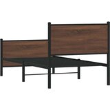 vidaXL Kovinski posteljni okvir z vzglavjem in vznožjem 80x200 cm | Shoptok.si