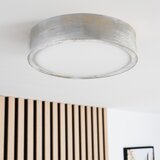 Brilagi plafonska svetiljka pino 1xE27/15W/230V borovina/srebrna prečnik 27,5 cm | Eponuda.com