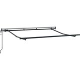  Skrovita tenda Prugasti Antracit 300 x 200 cm tkanina | shoptok.hr