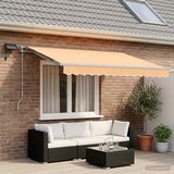  Povlačivi tende Pijesak 350 x 250 cm Tkanina i Aluminij | shoptok.hr