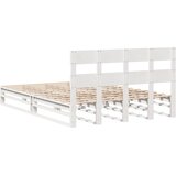 Okvir kreveta bez madraca bijeli 150x200 cm od masivne borovine | shoptok.hr