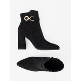 Shelvt Elegant black boots with a jewelry accent | shoptok.hr