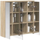  Kopalniška ogledalna omara Sonoma hrast 63,5 x 16 x 62,5 cm, (5000233337) | Shoptok.si