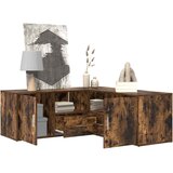  Kutni ormarić boja dimljenog hrasta 200x40x45 konstruirano drvo | shoptok.hr