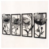 WALLXPERT APT573LS Zidna dekoracija Blossom, 135x63cm, Crna | Eponuda.ba