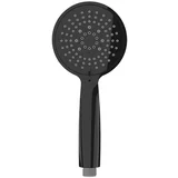 Wenko Tuš glava Young Black, ø 11 cm
