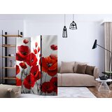  Paravan u 3 dijela - Poppies in the Moonlight [Room Dividers] 135x172 | shoptok.hr