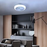  Brilagi-LED Prigušiva stropna svetiljka sa ventilatorom LED/30W/230V 3000-6500K bela+daljinski upravljač | Eponuda.com