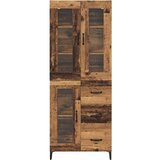  Highboard Staro drvo 69,5 x 34 x 180 cm Konstruirano drvo | shoptok.hr