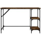  Radni stol boja hrasta 120x50x75 cm metal i konstruirano drvo | Eponuda.com