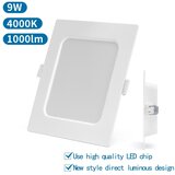 Aigostar Ugradna LED svetiljka LED/9W/230V 4000K 14,5x14,5 cm bela | Eponuda.com