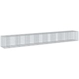  Gabionska košara s poklopcem 850x100x100 cm pocinčano željezo | shoptok.hr