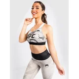 Ženski sportski grudnjak UFC Authentic Fight Week 2.0, S, Sivo-crni