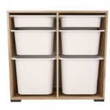 Hanah home Multifunkcionalna komoda Carla, 90 x 84 x 30 cm, Orah | Eponuda.ba