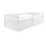  dječji krevet Hugo s kliznom ladicom - 160*80 cm - bijeli | shoptok.hr