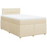  Krevet box spring s madracem krem 120 x 190 cm od tkanine | shoptok.hr