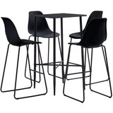 The Living Store Barska garnitura 5-delna plastika črna - Barska Garnitura, (21476464) | Shoptok.si