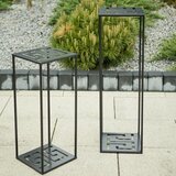  Stalak za cveće 60x24 cm, crne boje | Eponuda.com