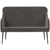  Klupa tamnosiva 110 x 76 x 80 cm baršunasta | Shoptok.si